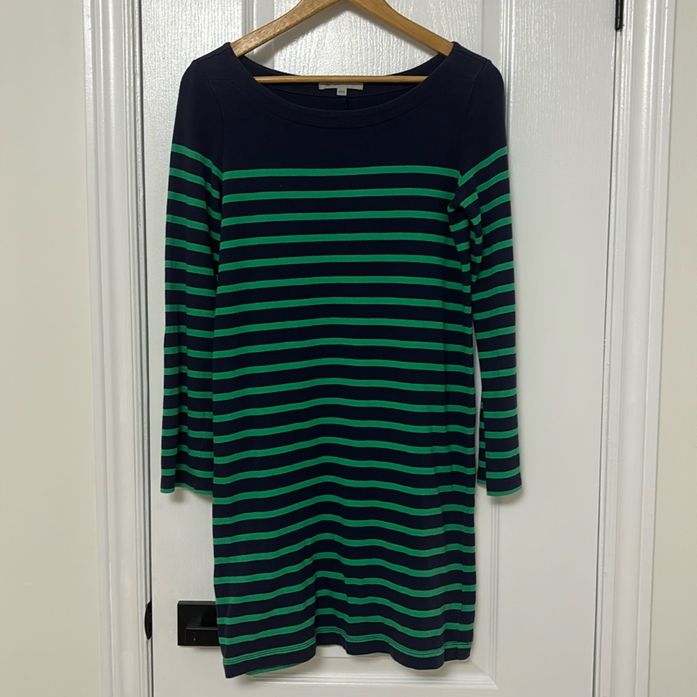 Gap long sleeve striped dress sz XS